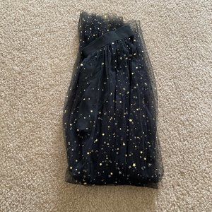 2 In 1 Galaxy Mesh Skirt